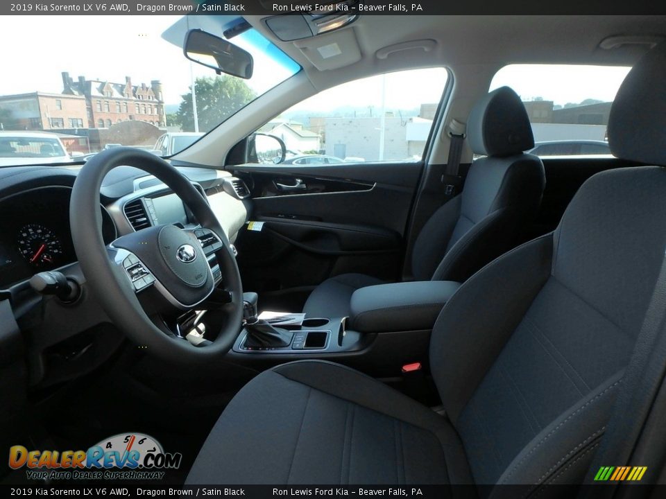 2019 Kia Sorento LX V6 AWD Dragon Brown / Satin Black Photo #11