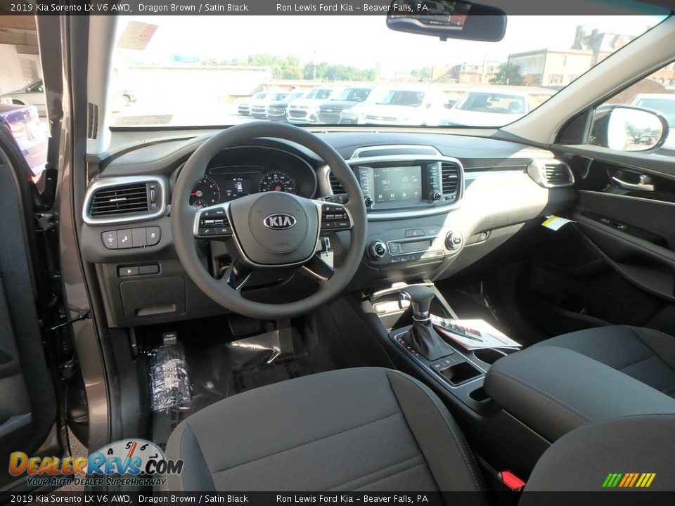 2019 Kia Sorento LX V6 AWD Dragon Brown / Satin Black Photo #13