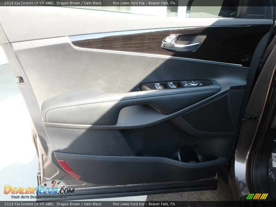 2019 Kia Sorento LX V6 AWD Dragon Brown / Satin Black Photo #14