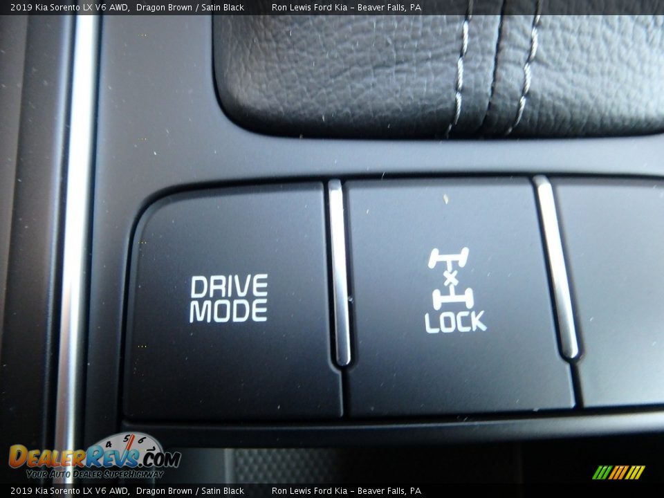 2019 Kia Sorento LX V6 AWD Dragon Brown / Satin Black Photo #19
