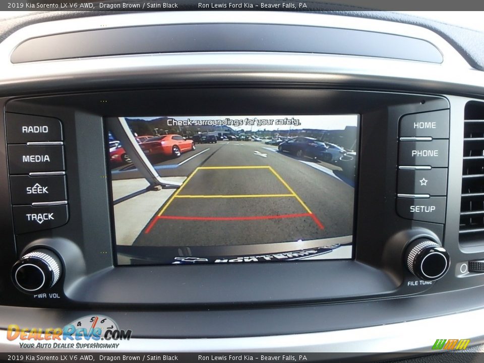 2019 Kia Sorento LX V6 AWD Dragon Brown / Satin Black Photo #20