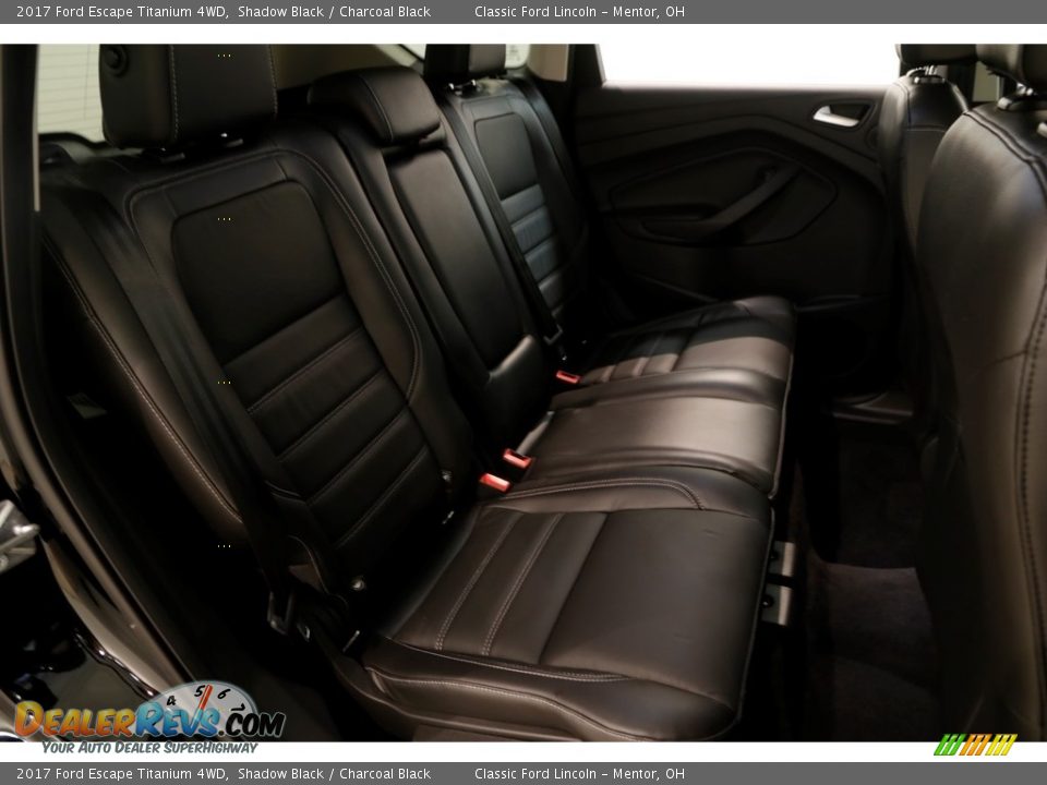 2017 Ford Escape Titanium 4WD Shadow Black / Charcoal Black Photo #20