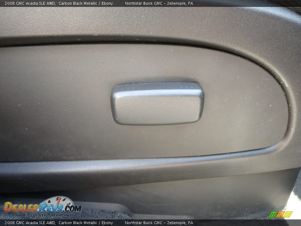 2008 GMC Acadia SLE AWD Carbon Black Metallic / Ebony Photo #8