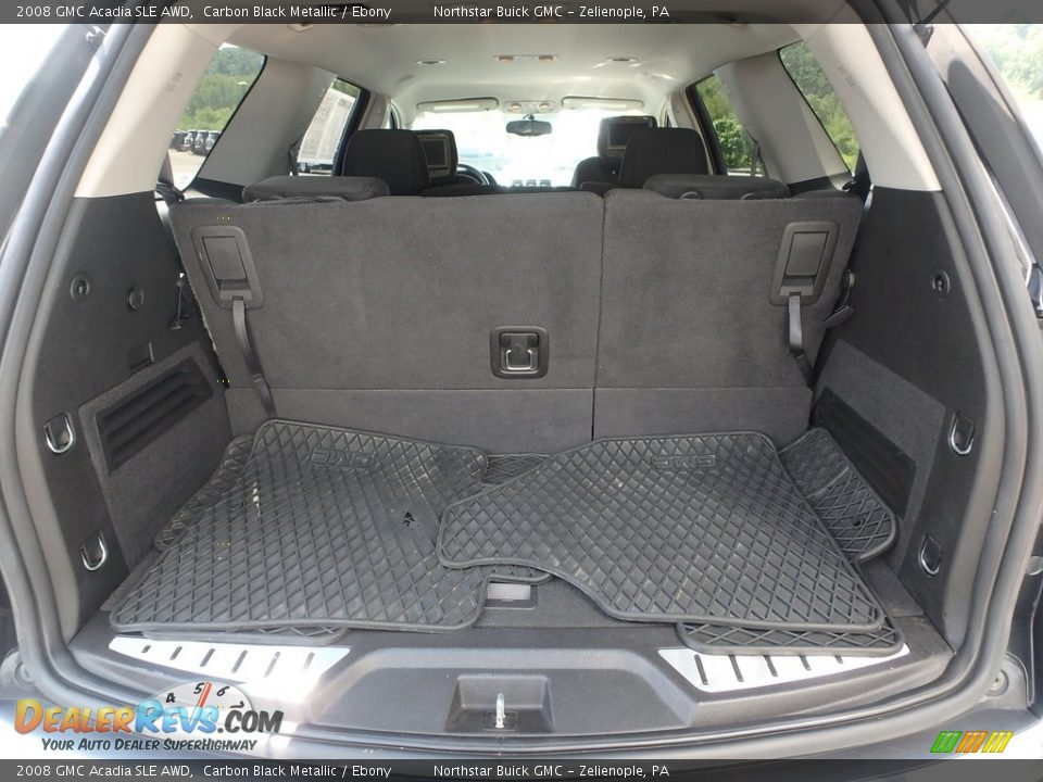 2008 GMC Acadia SLE AWD Carbon Black Metallic / Ebony Photo #13