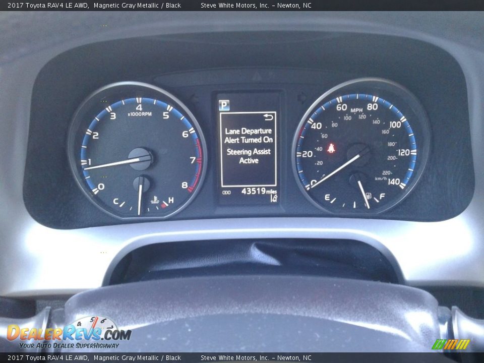 2017 Toyota RAV4 LE AWD Magnetic Gray Metallic / Black Photo #18