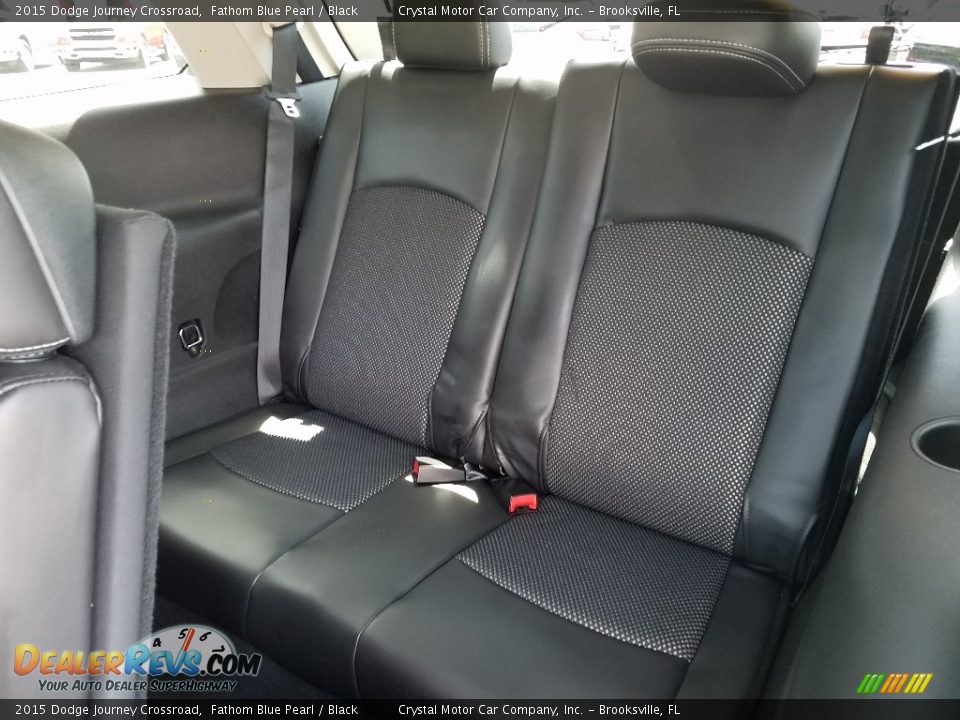 2015 Dodge Journey Crossroad Fathom Blue Pearl / Black Photo #12