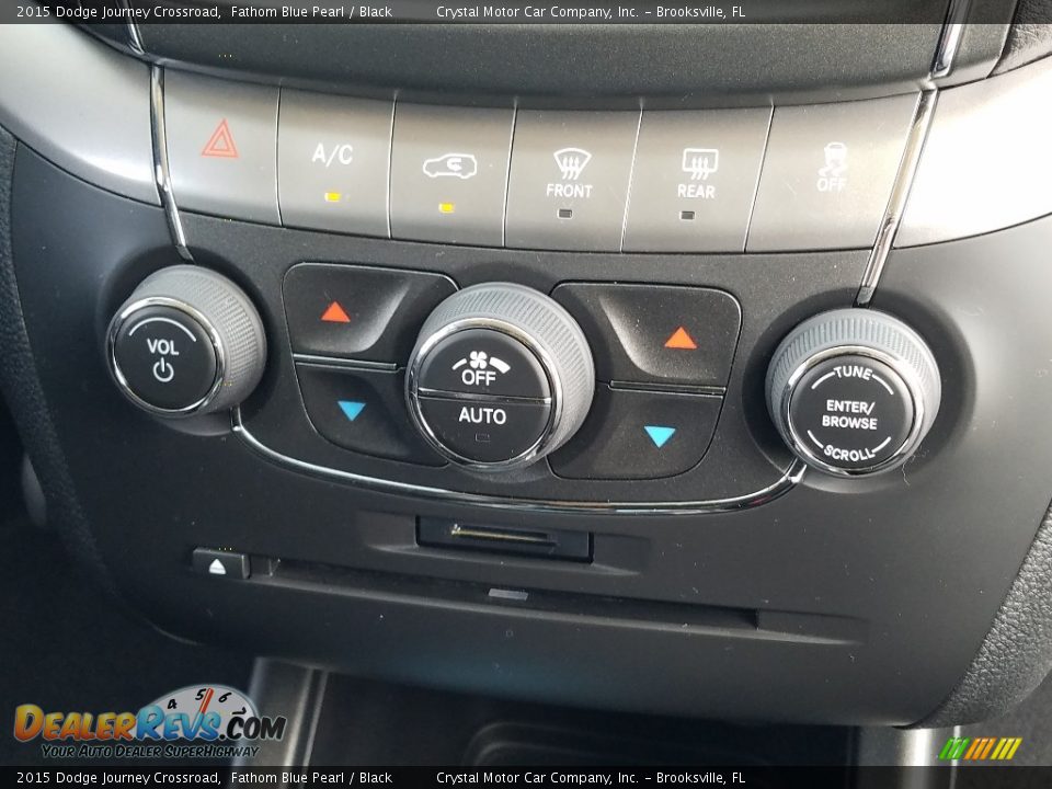 2015 Dodge Journey Crossroad Fathom Blue Pearl / Black Photo #18