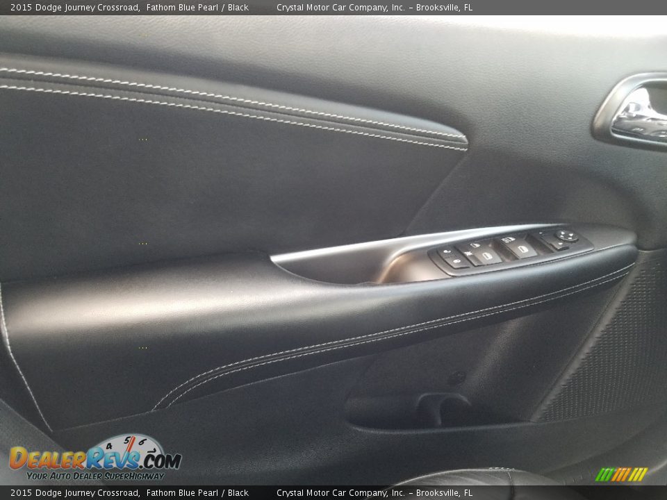 2015 Dodge Journey Crossroad Fathom Blue Pearl / Black Photo #19