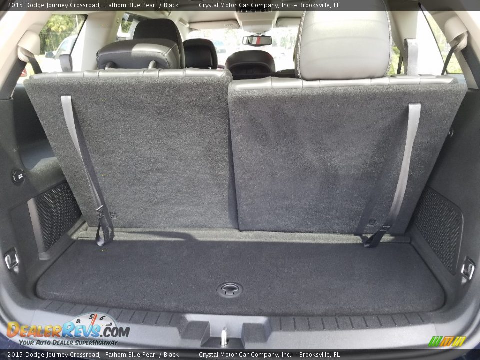2015 Dodge Journey Crossroad Fathom Blue Pearl / Black Photo #20