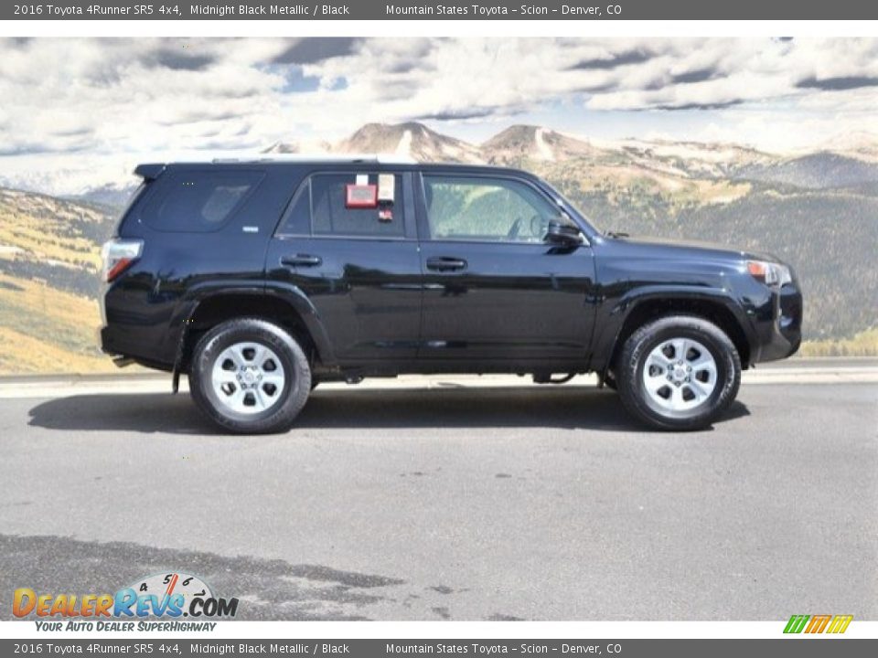 2016 Toyota 4Runner SR5 4x4 Midnight Black Metallic / Black Photo #2