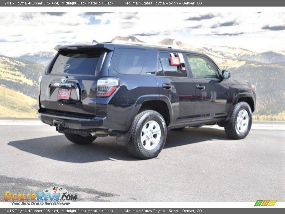 2016 Toyota 4Runner SR5 4x4 Midnight Black Metallic / Black Photo #3