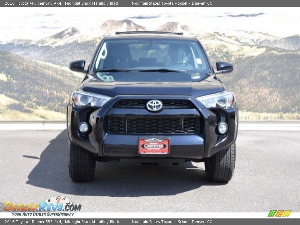 2016 Toyota 4Runner SR5 4x4 Midnight Black Metallic / Black Photo #4