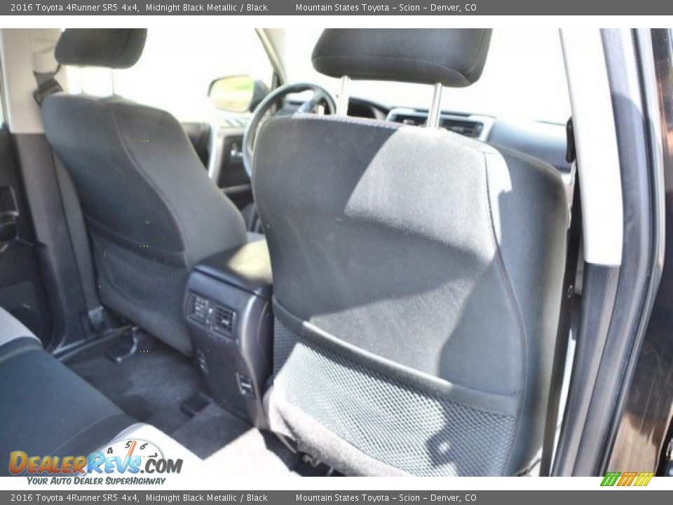 2016 Toyota 4Runner SR5 4x4 Midnight Black Metallic / Black Photo #20