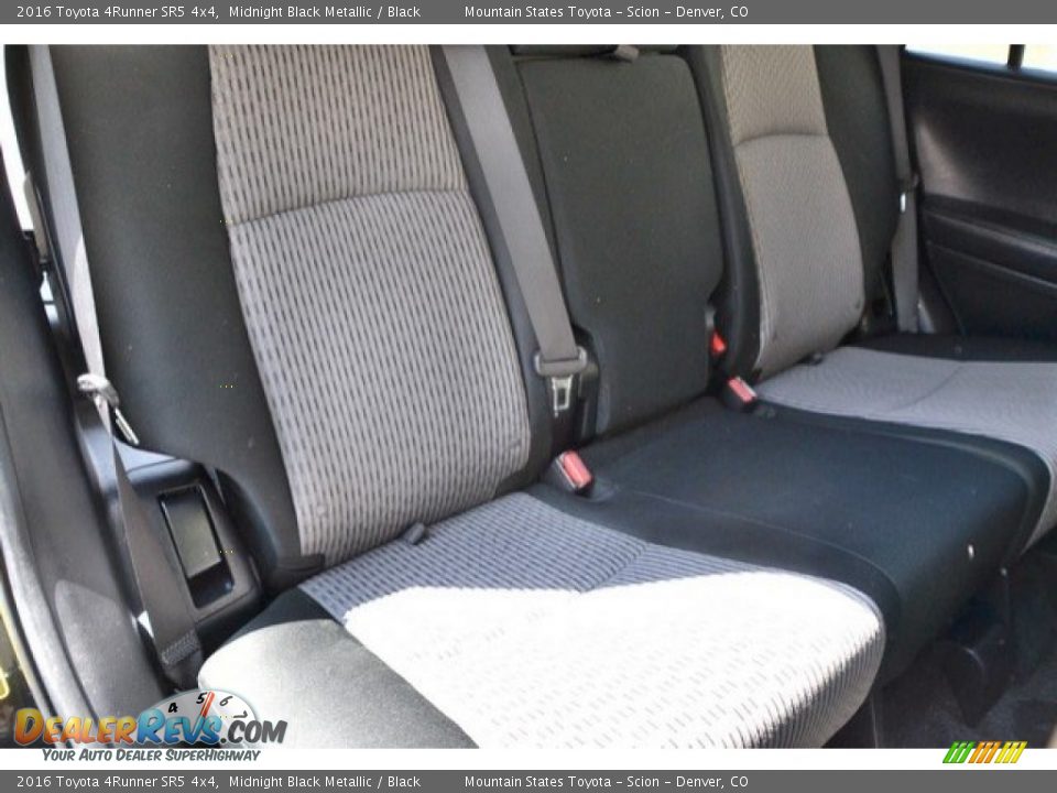 2016 Toyota 4Runner SR5 4x4 Midnight Black Metallic / Black Photo #22