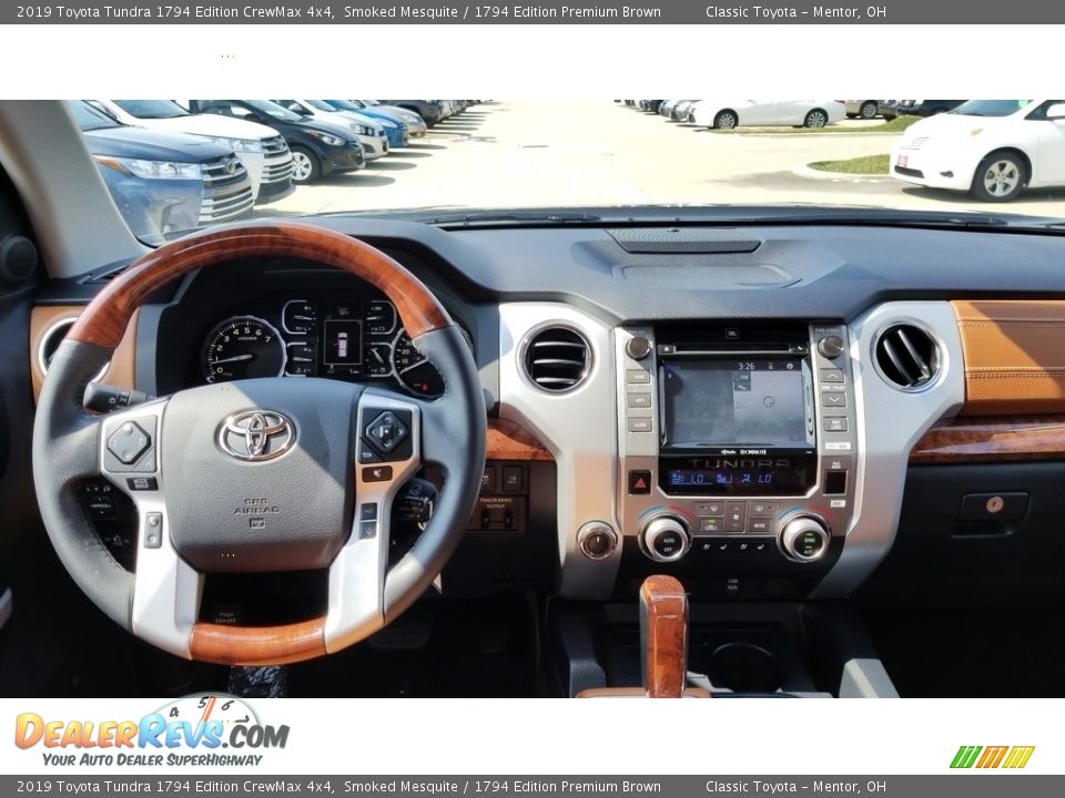 Dashboard of 2019 Toyota Tundra 1794 Edition CrewMax 4x4 Photo #6