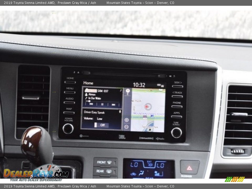 2019 Toyota Sienna Limited AWD Predawn Gray Mica / Ash Photo #10