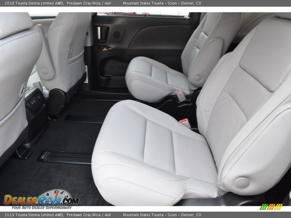 Rear Seat of 2019 Toyota Sienna Limited AWD Photo #15