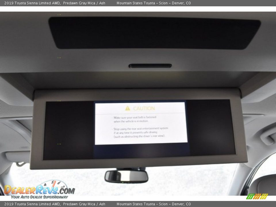 Entertainment System of 2019 Toyota Sienna Limited AWD Photo #17