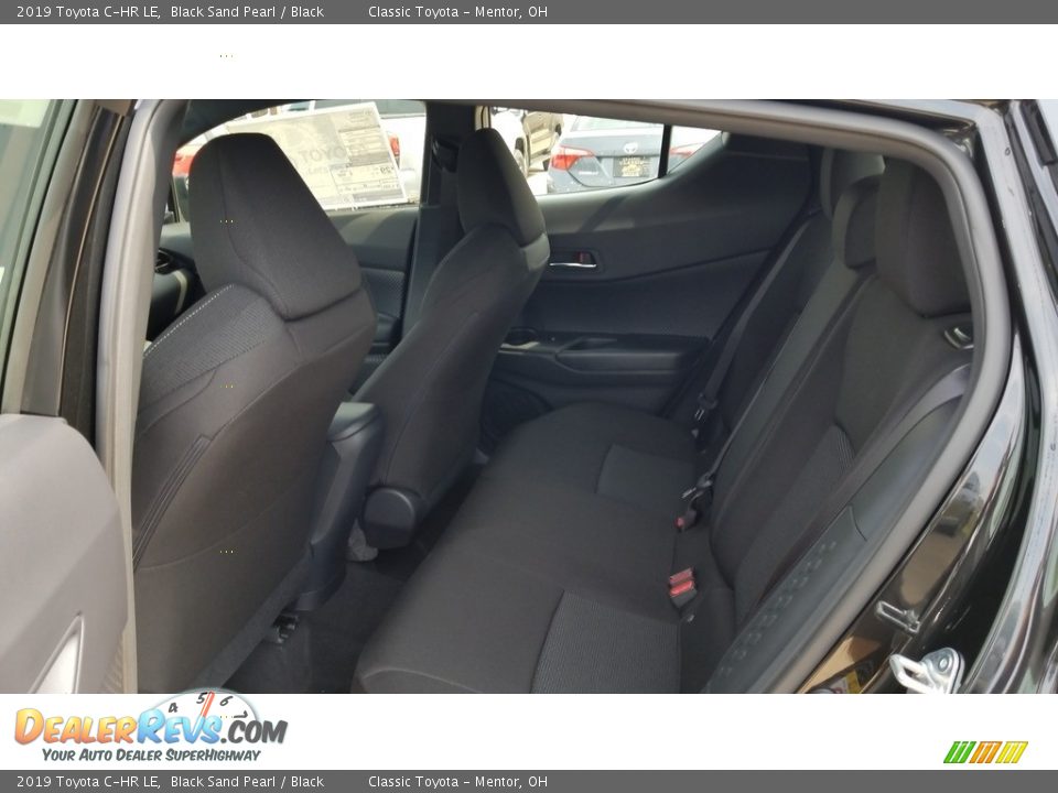 Rear Seat of 2019 Toyota C-HR LE Photo #4