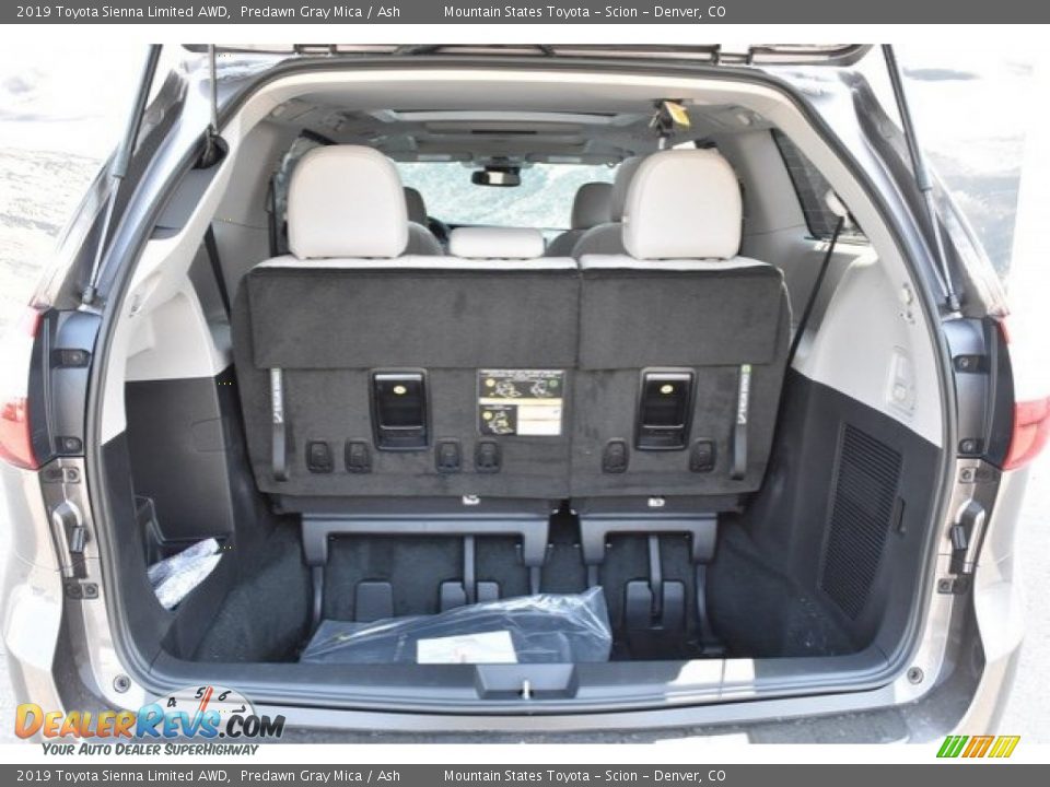2019 Toyota Sienna Limited AWD Trunk Photo #35