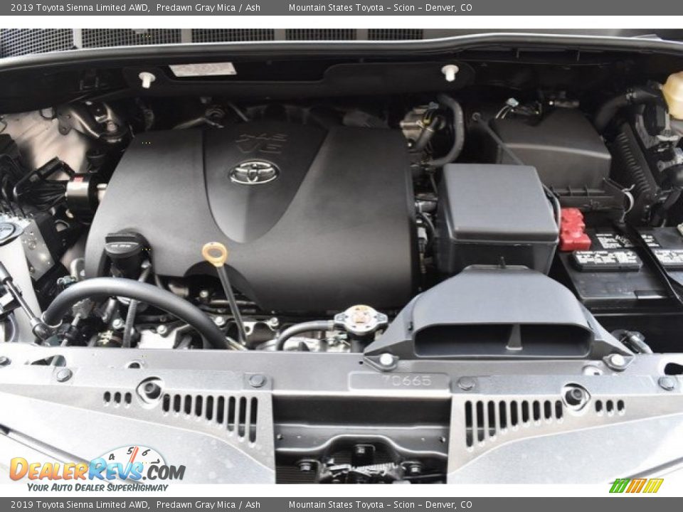 2019 Toyota Sienna Limited AWD 3.5 Liter DOHC 24-Valve Dual VVT-i V6 Engine Photo #36