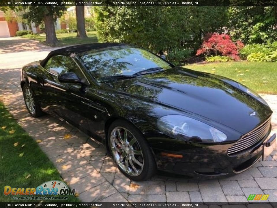 2007 Aston Martin DB9 Volante Jet Black / Moon Shadow Photo #1