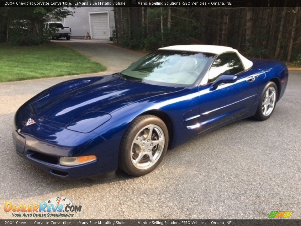 2004 Chevrolet Corvette Convertible LeMans Blue Metallic / Shale Photo #1