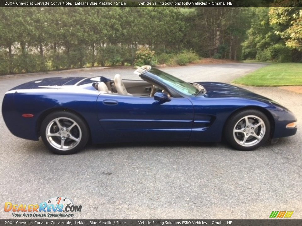 2004 Chevrolet Corvette Convertible LeMans Blue Metallic / Shale Photo #2