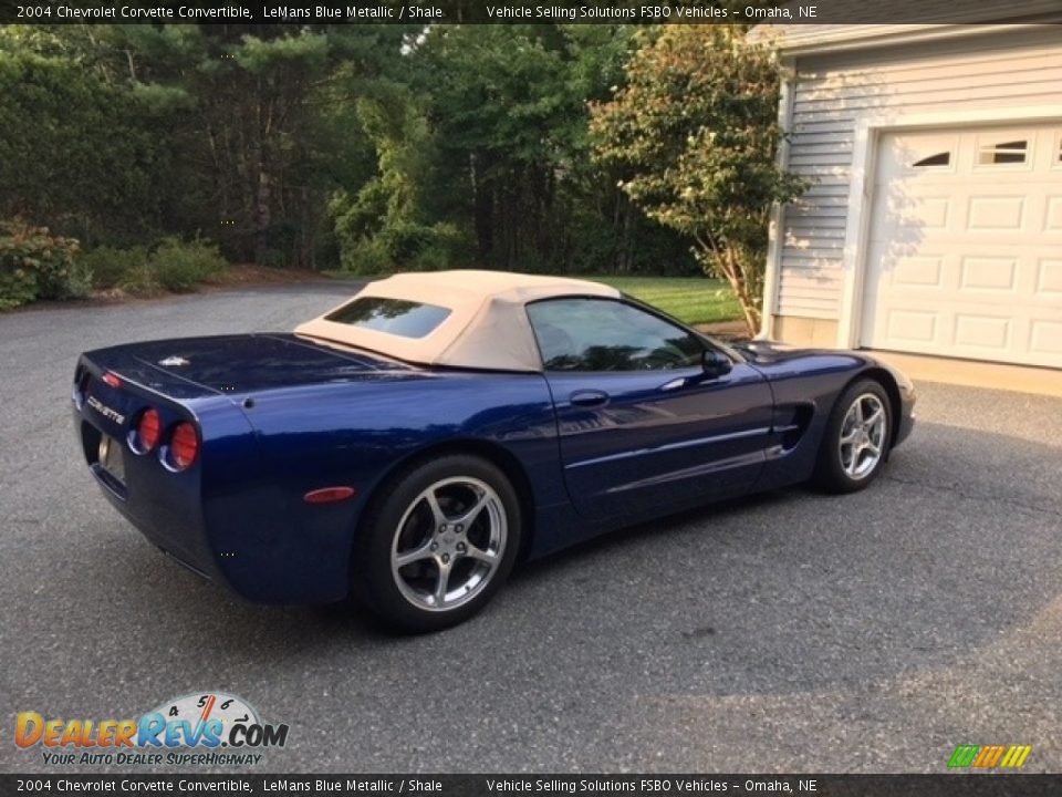 2004 Chevrolet Corvette Convertible LeMans Blue Metallic / Shale Photo #5