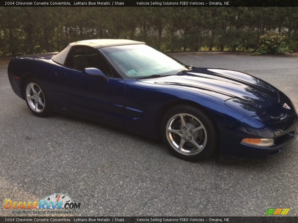 2004 Chevrolet Corvette Convertible LeMans Blue Metallic / Shale Photo #6