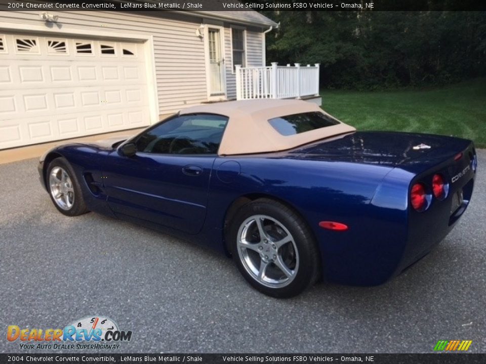 2004 Chevrolet Corvette Convertible LeMans Blue Metallic / Shale Photo #8