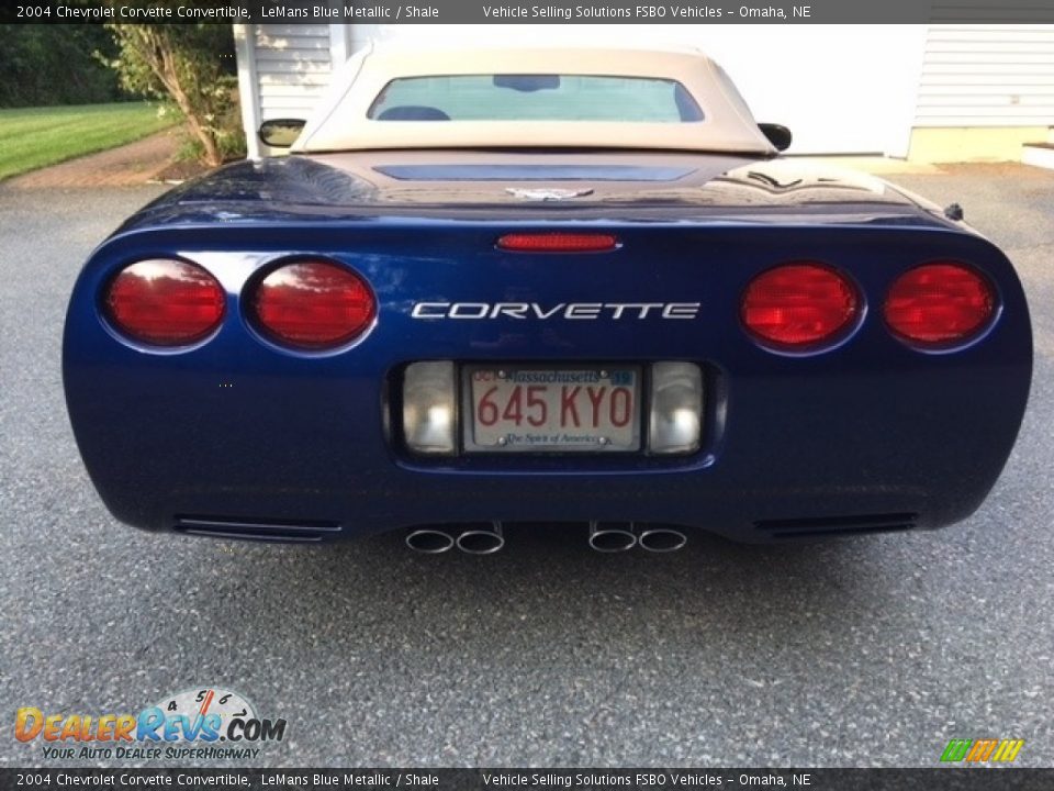 2004 Chevrolet Corvette Convertible LeMans Blue Metallic / Shale Photo #9