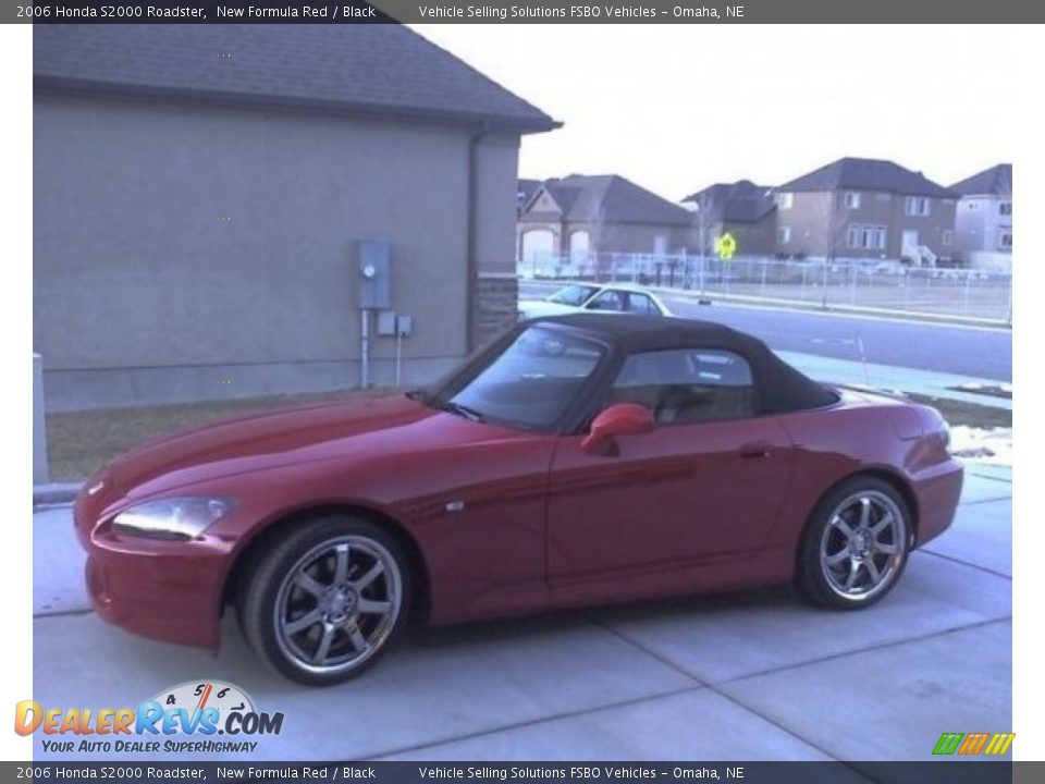 2006 Honda S2000 Roadster New Formula Red / Black Photo #1