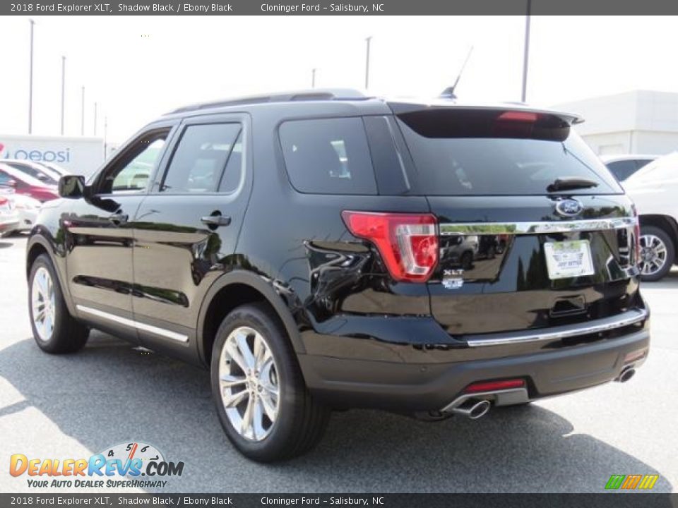 2018 Ford Explorer XLT Shadow Black / Ebony Black Photo #26