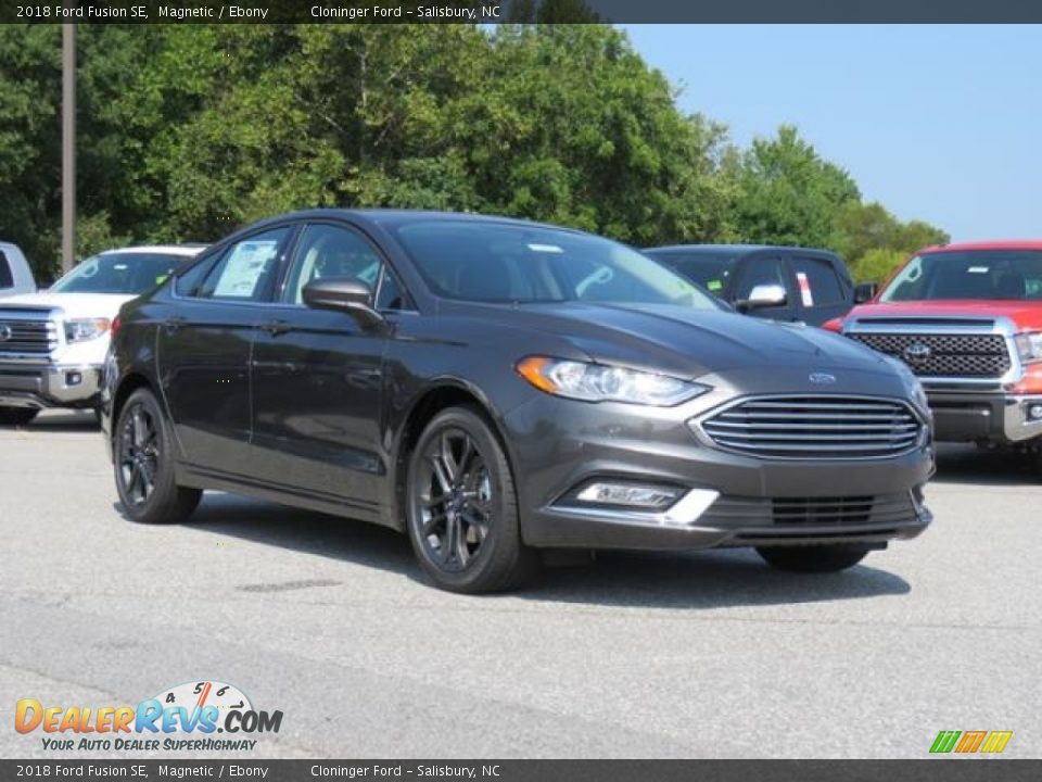 2018 Ford Fusion SE Magnetic / Ebony Photo #1