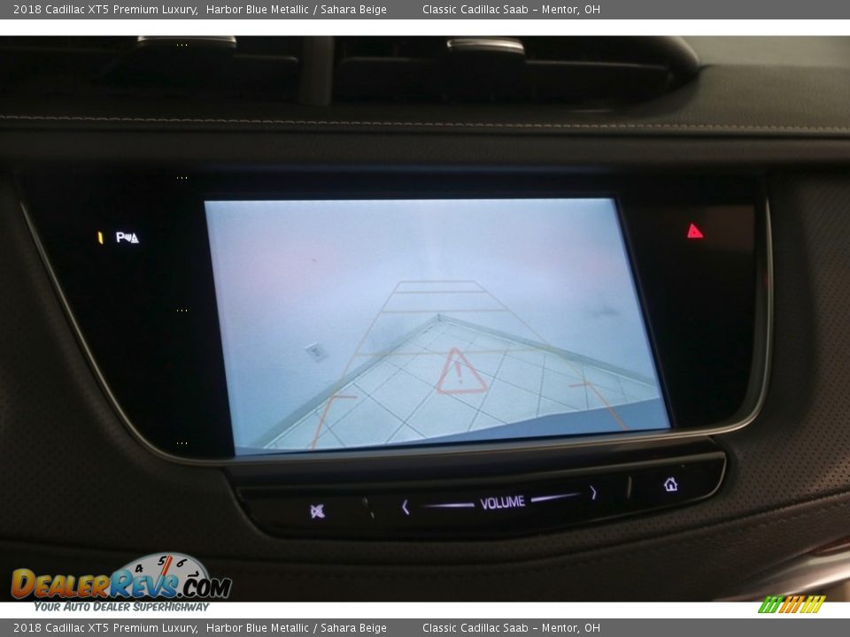 2018 Cadillac XT5 Premium Luxury Harbor Blue Metallic / Sahara Beige Photo #28