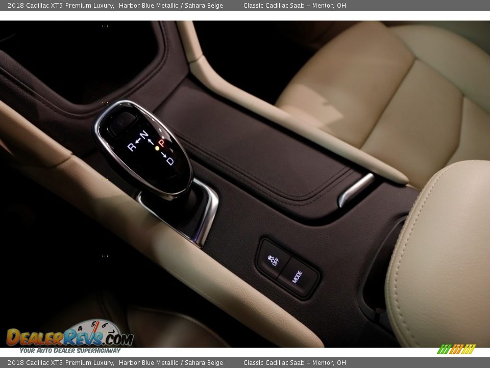 2018 Cadillac XT5 Premium Luxury Harbor Blue Metallic / Sahara Beige Photo #29