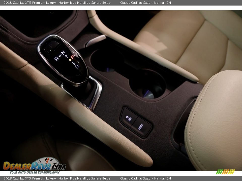 2018 Cadillac XT5 Premium Luxury Harbor Blue Metallic / Sahara Beige Photo #30