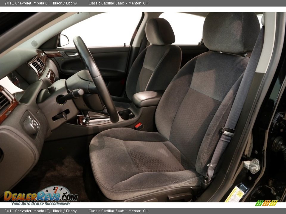 2011 Chevrolet Impala LT Black / Ebony Photo #6