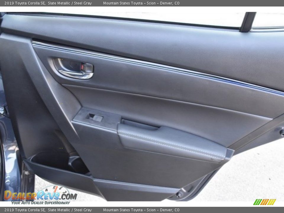2019 Toyota Corolla SE Slate Metallic / Steel Gray Photo #22