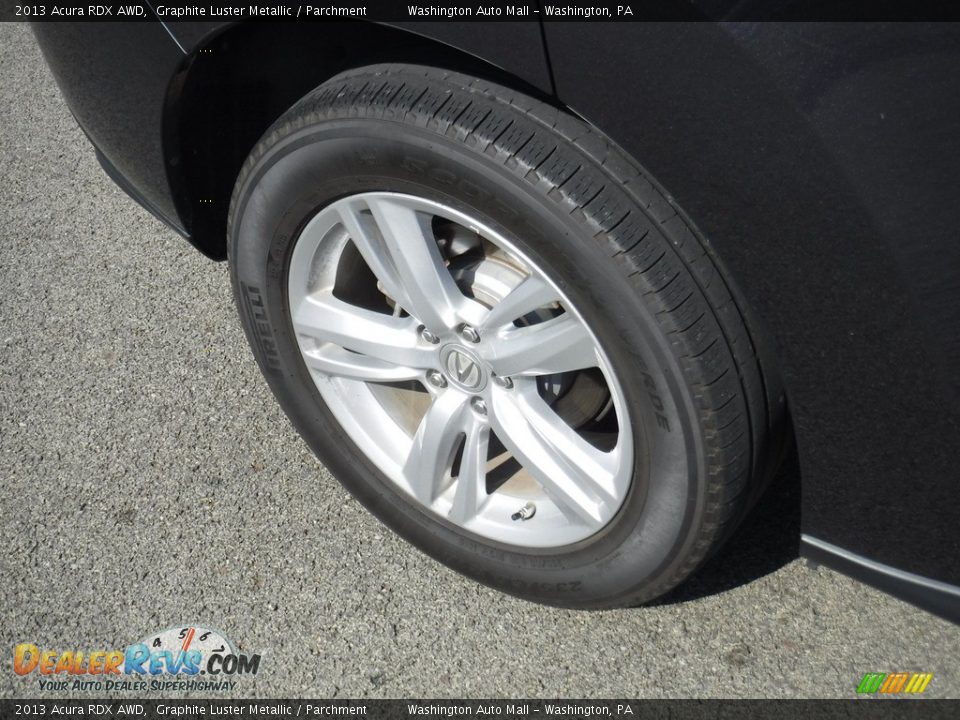 2013 Acura RDX AWD Graphite Luster Metallic / Parchment Photo #4