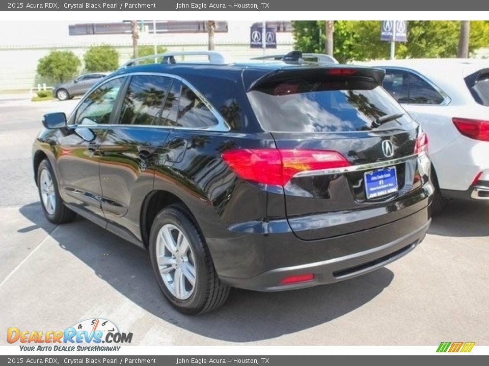 2015 Acura RDX Crystal Black Pearl / Parchment Photo #5