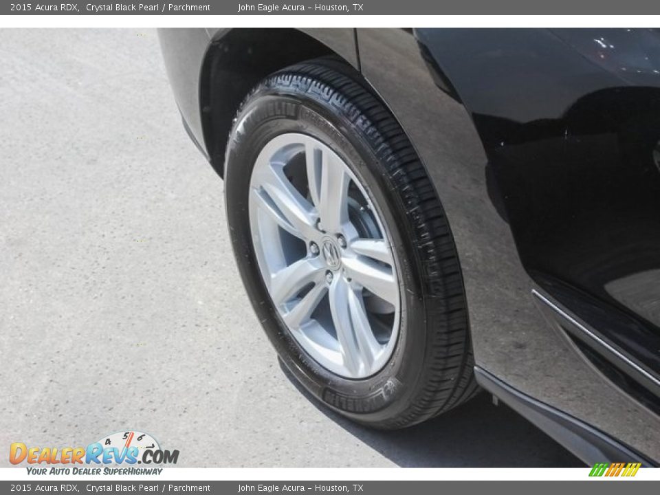 2015 Acura RDX Crystal Black Pearl / Parchment Photo #11