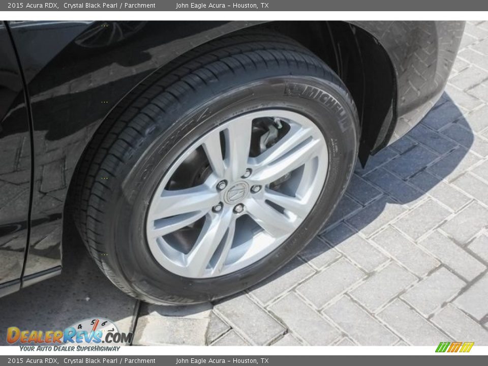 2015 Acura RDX Crystal Black Pearl / Parchment Photo #12