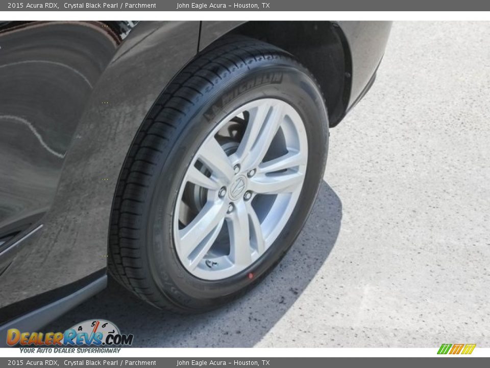 2015 Acura RDX Crystal Black Pearl / Parchment Photo #13
