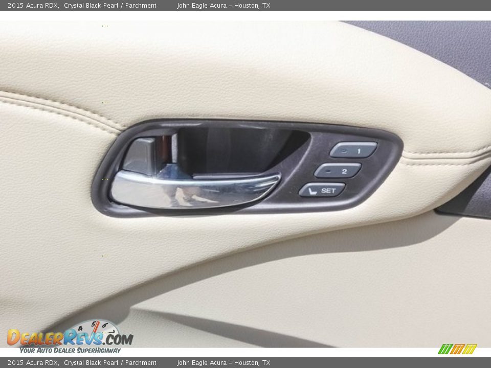 2015 Acura RDX Crystal Black Pearl / Parchment Photo #15
