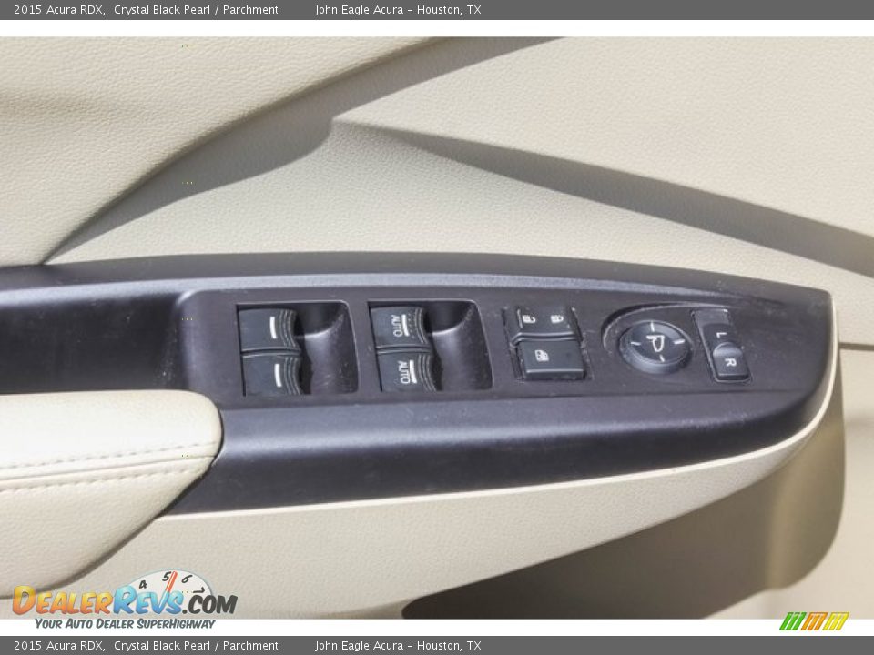 2015 Acura RDX Crystal Black Pearl / Parchment Photo #16