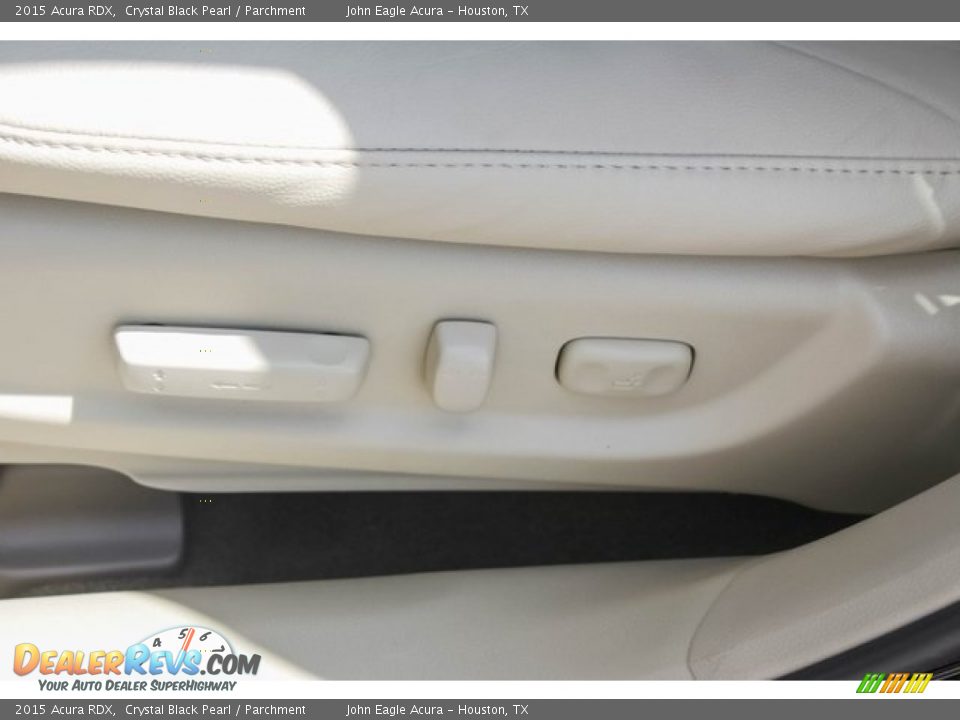 2015 Acura RDX Crystal Black Pearl / Parchment Photo #17