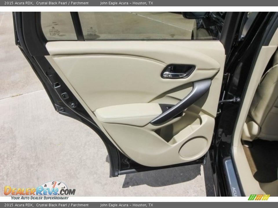 2015 Acura RDX Crystal Black Pearl / Parchment Photo #20