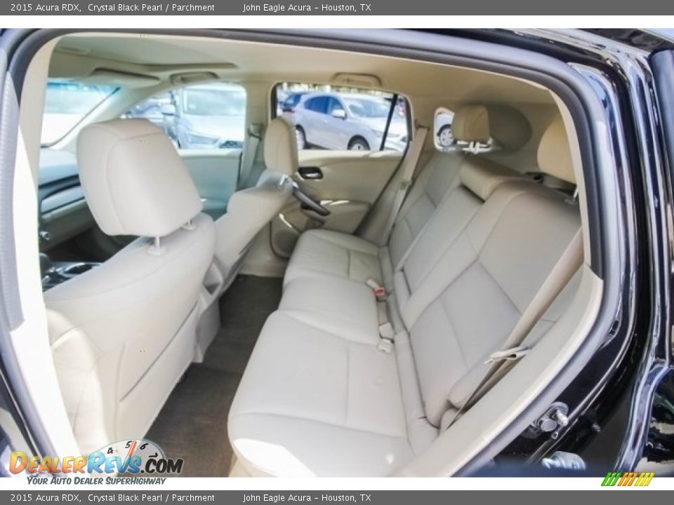 2015 Acura RDX Crystal Black Pearl / Parchment Photo #21